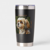 Cup of Love Dog Lover Thermal Tumbler 保温保冷タンブラー (正面)
