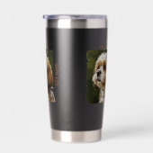 Cup of Love Dog Lover Thermal Tumbler 保温保冷タンブラー (右面)