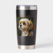 Cup of Love Dog Lover Thermal Tumbler 保温保冷タンブラー (背面)