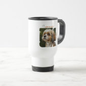 Cup of Love Dog Lover Traveler Mug トラベルマグ (正面右)