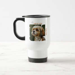 Cup of Love Dog Lover Traveler Mug  トラベルマグ