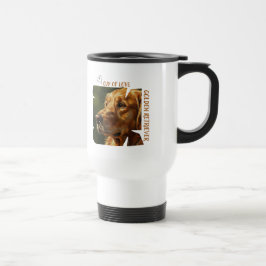 Cup of Love Dog Lover Travelers Mug トラベルマグ