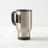 Cup of Love Dog Lover Travelers Mug Gift Ideas トラベルマグ (正面左)