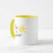 Cup of Sunshine Summer Vibe Modern Mindfulness マグカップ (正面左)