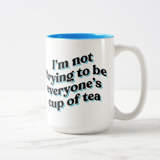 Cup of Tea [シアン] ツートーンマグカップ
