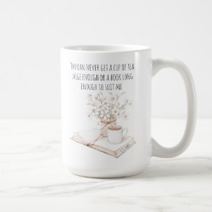 Cup of Tea and a Book引用文 ブックの恋人 コーヒーマグカップ