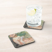 Cup of Tea by Mary Cassatt,ヴィンテージ印象派 コースター (右側)