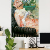 Cup of Tea by Mary Cassatt,ヴィンテージ印象派 ポスター (ホームオフィス)