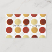 Cup of Tea Liquid Wisdom先生情報 名刺 (裏面)