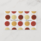 Cup of Tea Liquid Wisdom先生情報 名刺 (裏面)