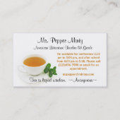 Cup of Tea Liquid Wisdom先生情報 名刺 (正面)