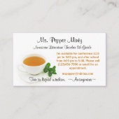 Cup of Tea Liquid Wisdom先生情報 名刺 (正面)