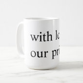 Cup, taza, tasse, copo コーヒーマグカップ (正面左)