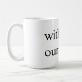 Cup, taza, tasse, copo コーヒーマグカップ (左)
