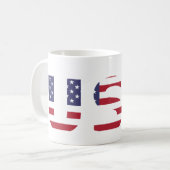 Cup USA コーヒーマグカップ (正面左)