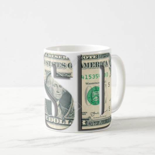 Cup USD  コーヒーマグカップ (正面右)