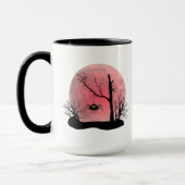 Cup with Halloween print マグカップ (左)