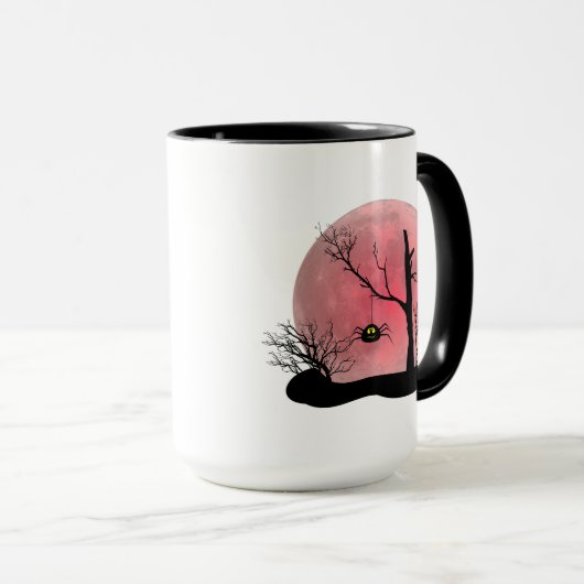 Cup with Halloween print マグカップ (正面右)