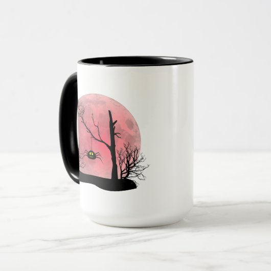 Cup with Halloween print マグカップ (正面左)