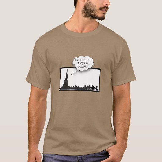 Cupa Cawfee - A MisterPシャツ Tシャツ (正面)