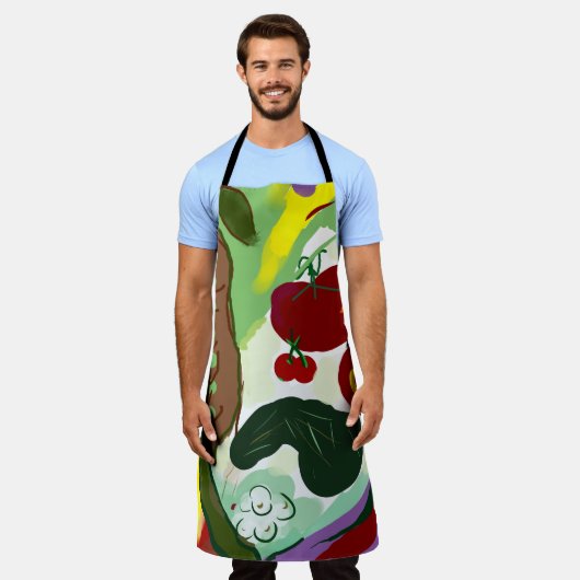 Cupboard エプロン (着用した状態)