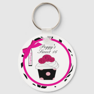 Cupcakeパーソナライズされた Keychainの特典 キーホルダー