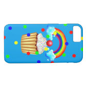 CupcakeパーティーとRainbow & Sprinkles Case-Mate iPhoneケース (裏面(横))