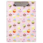 Cupcakeパーティークリップボード クリップボード (正面)