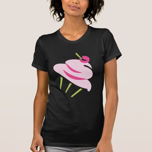 CuPcaKeポップ・アートのWo Tシャツ (正面)