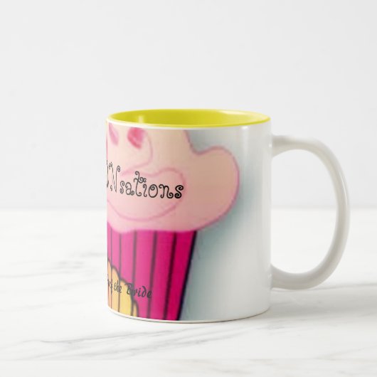 cupcake3、甘いSeNNsations、ロリ地方タフト: 母… ツートーンマグカップ (右)