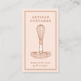 Cupcake Baker Bakery Pastry Chef 名刺