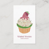 Cupcake Bakery Pastry Chef 名刺 (正面)