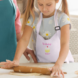 Cupcake Baking Birthday エプロン