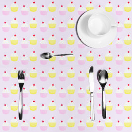 Cupcake Baking Birthday テーブルクロス