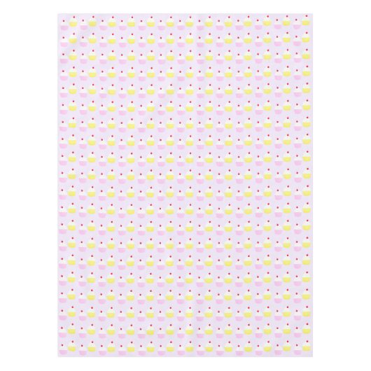 Cupcake Baking Birthday テーブルクロス (正面)