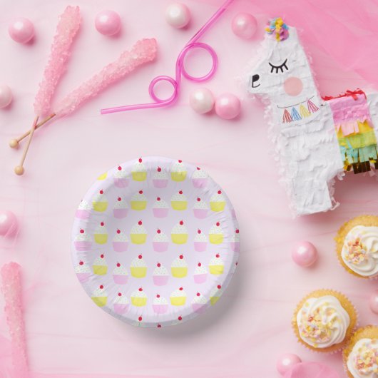 Cupcake Baking Birthday ペーパーボウル (パーティー)