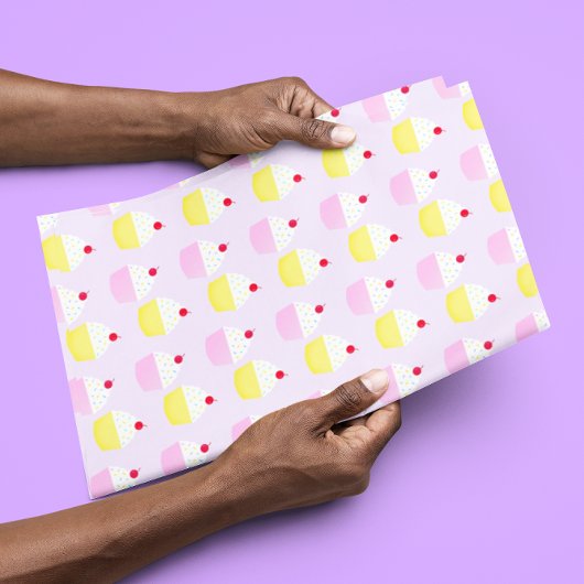 Cupcake Baking Birthday 薄葉紙