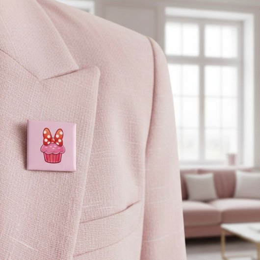 Cupcake Button 缶バッジ