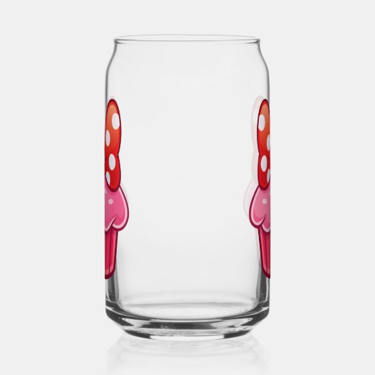 Cupcake Can Glass ガラス缶 (左)