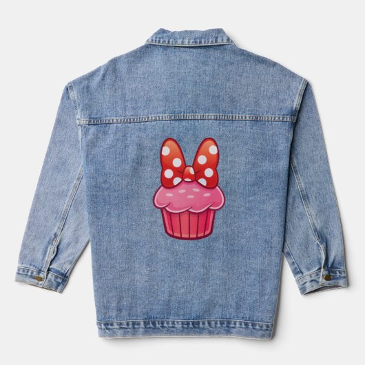 Cupcake Denim Jacket デニムジャケット (裏面)