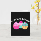 Cupcake Er - Funny Cupcake Baker Pastry Baking Gif カード (黄色い花)