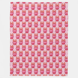 Cupcake Fleece Blanket フリースブランケット