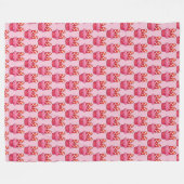 Cupcake Fleece Blanket フリースブランケット (正面(横))