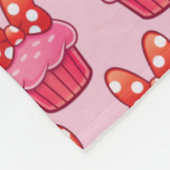 Cupcake Fleece Blanket フリースブランケット (角)