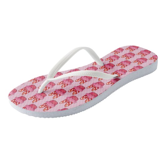 Cupcake Flip Flops ビーチサンダル (アングル)