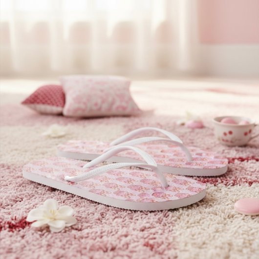 Cupcake Flip Flops ビーチサンダル