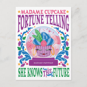 Cupcake Fortune Telling夫人 ポストカード