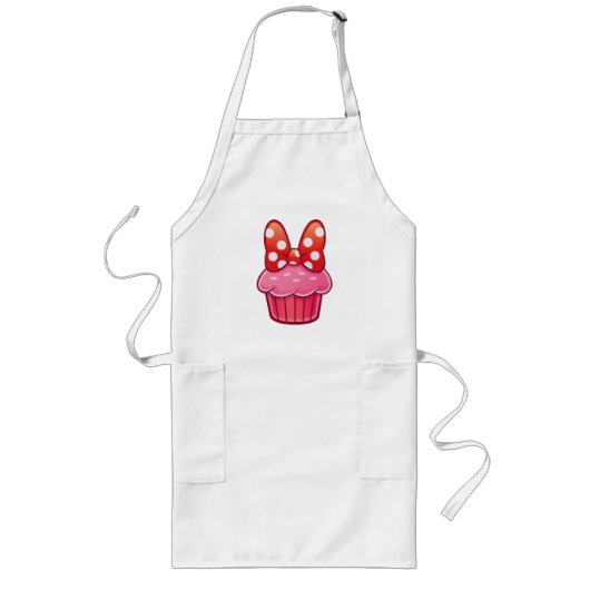 Cupcake Long Apron ロングエプロン (正面)
