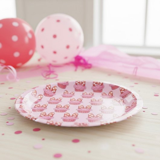 Cupcake Paper Plates ペーパープレート