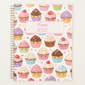 Cupcake Parade Customizable Planner プランナー手帳 (正面)